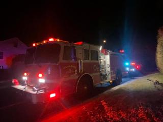 Engine 2 and Car 1 on scene